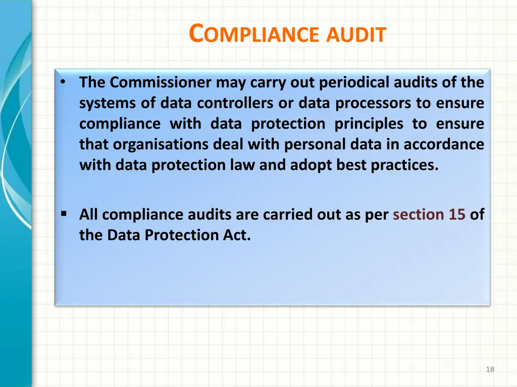 c ompliance audit