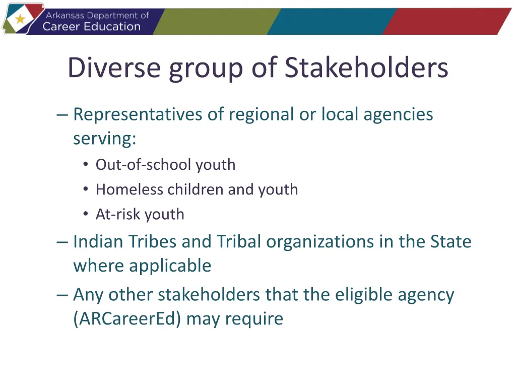 diverse group of stakeholders 3