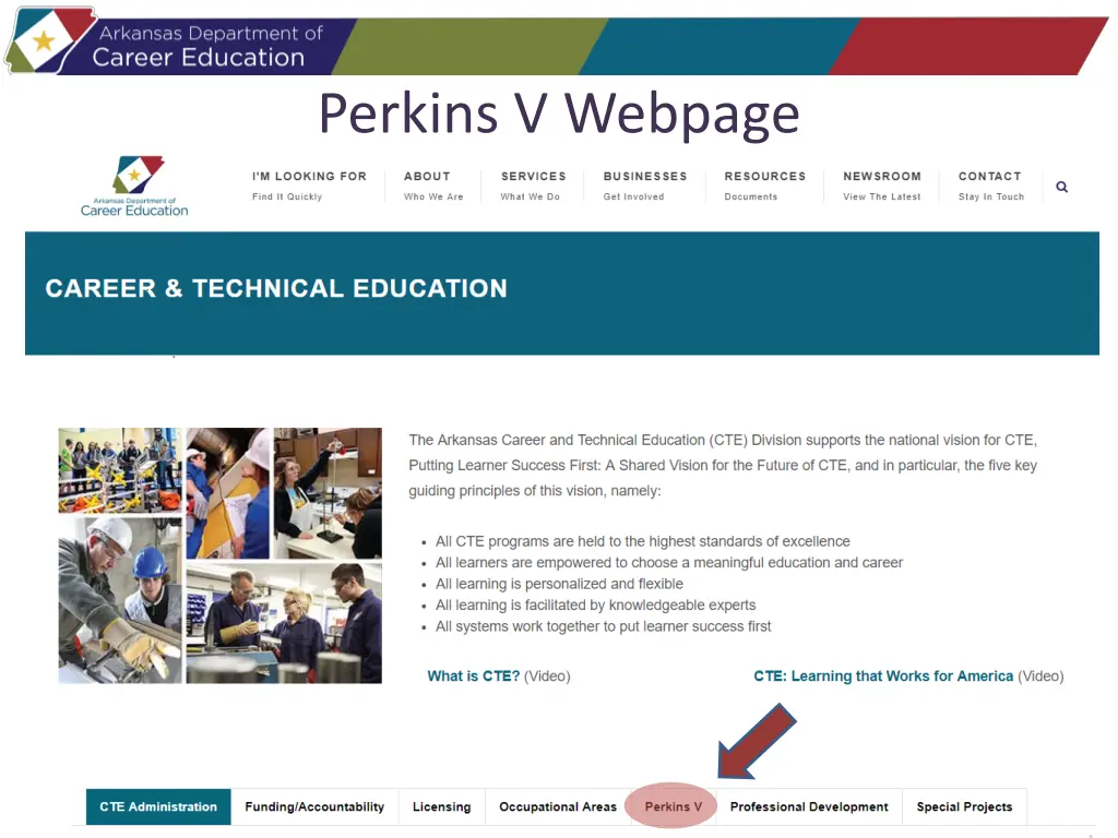 perkins v webpage