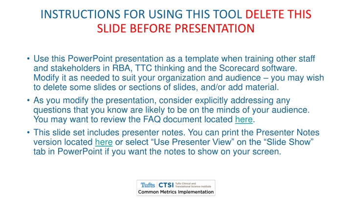 instructions for using this tool delete this