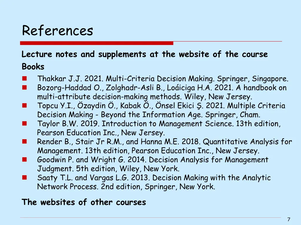 references