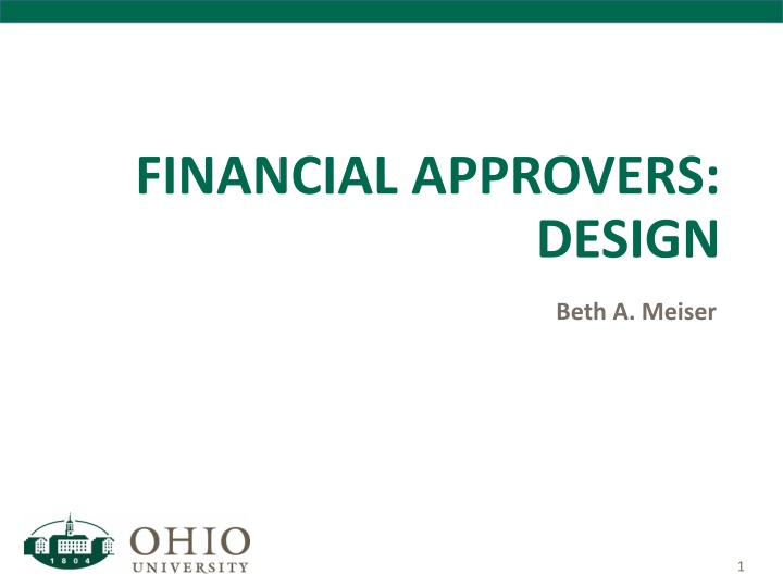 financial approvers