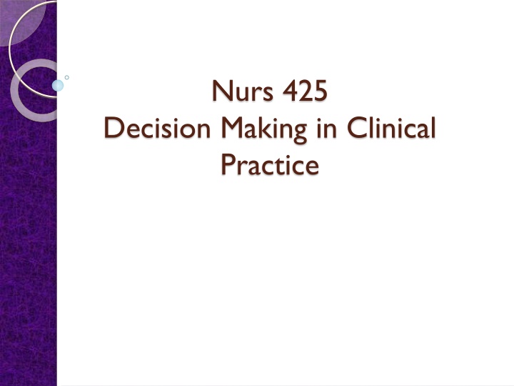 nurs 425