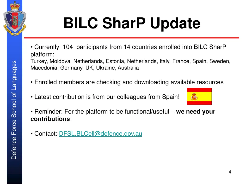 bilc sharp update