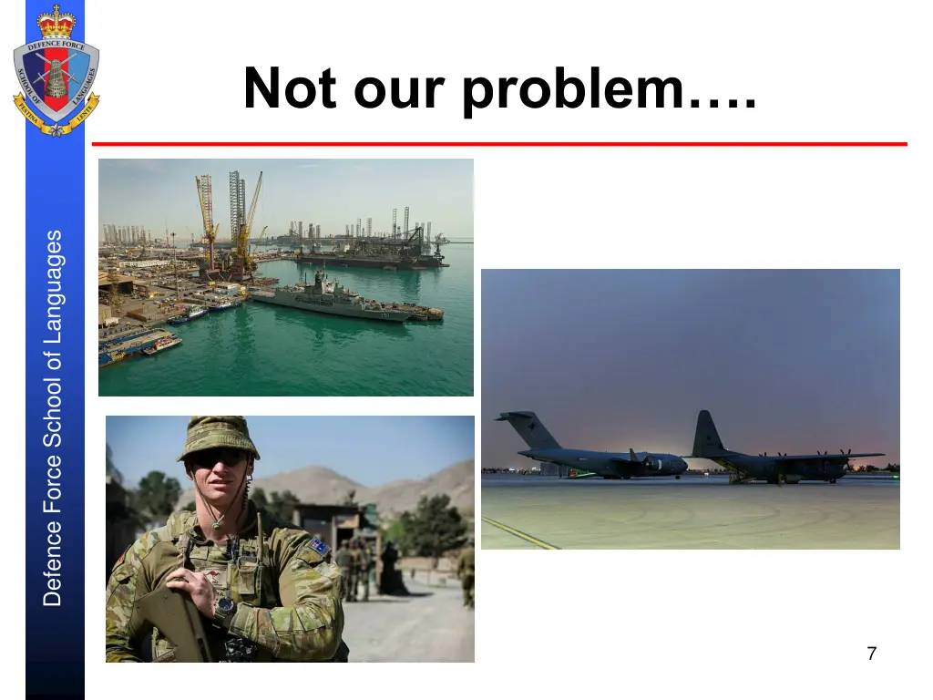 not our problem