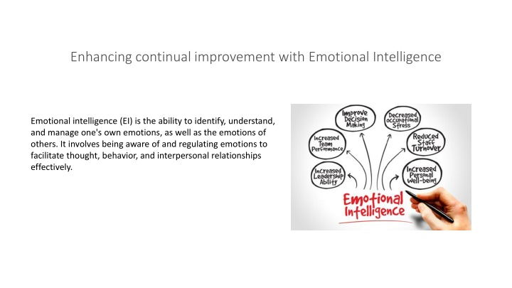 enhancing continual improvement with emotional