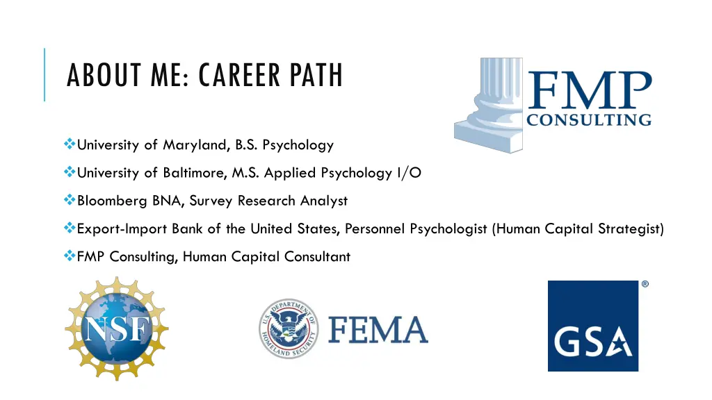 about me career path