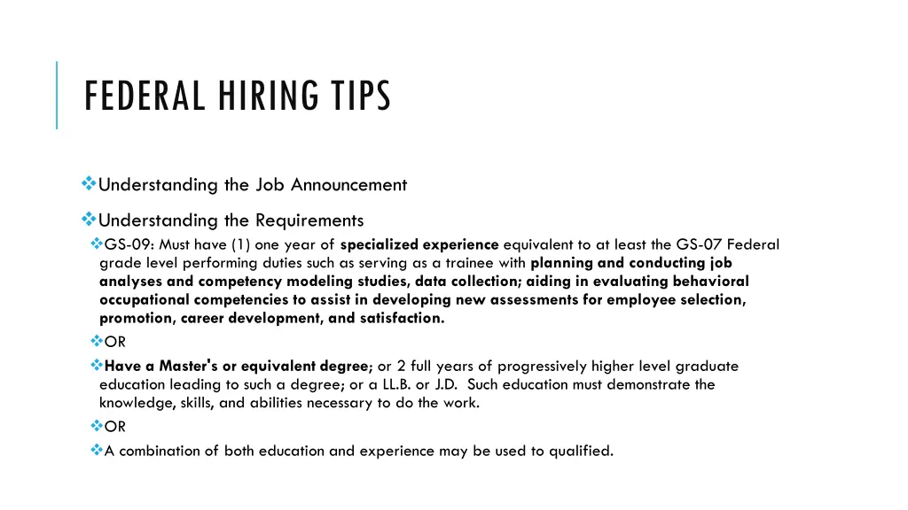 federal hiring tips 1