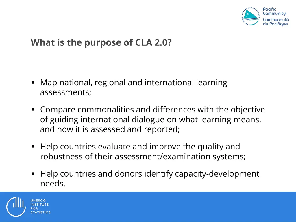 what is the purpose of cla 2 0