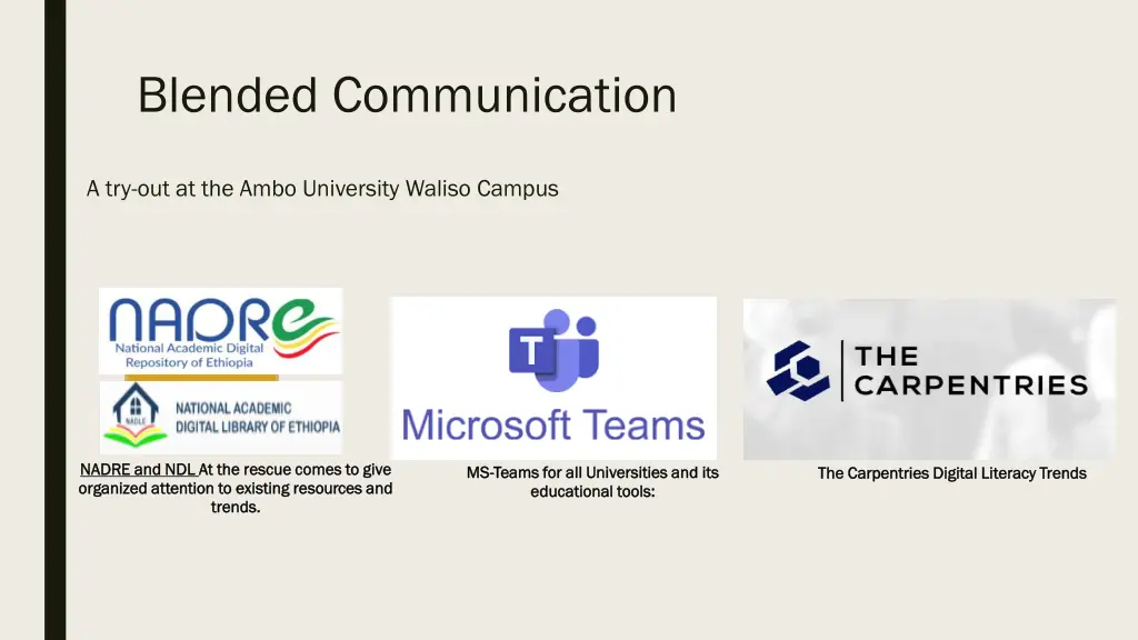blended communication