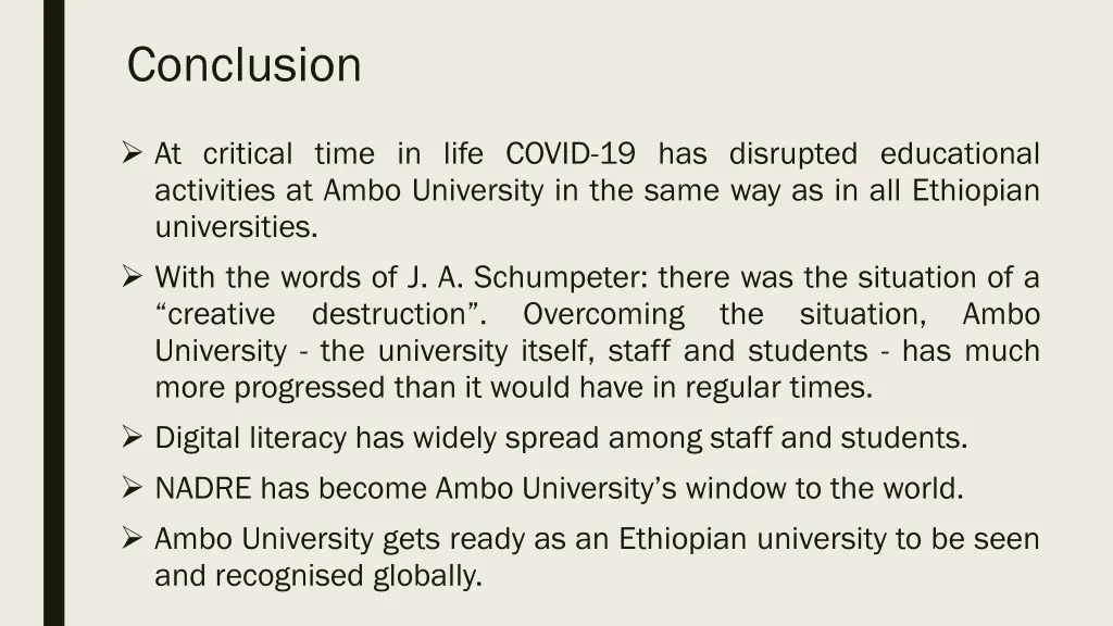 conclusion
