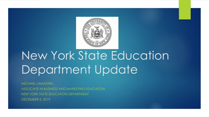 new york state education department update