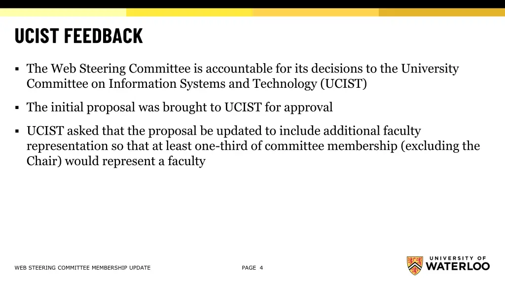 ucist feedback