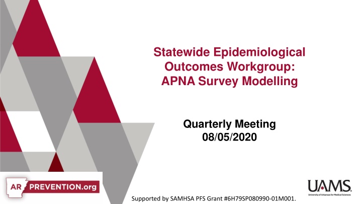 statewide epidemiological outcomes workgroup apna