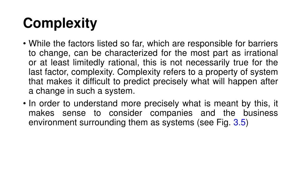 complexity
