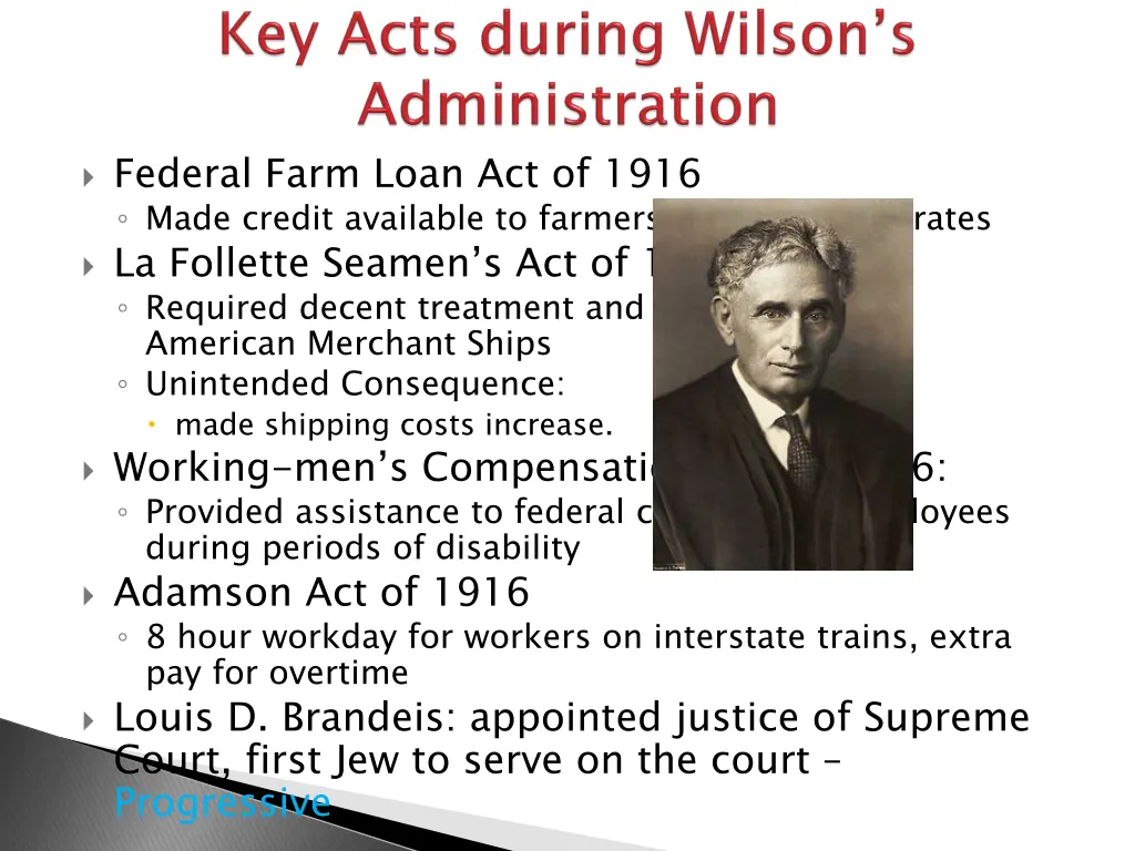 federal farm loan act of 1916 made credit