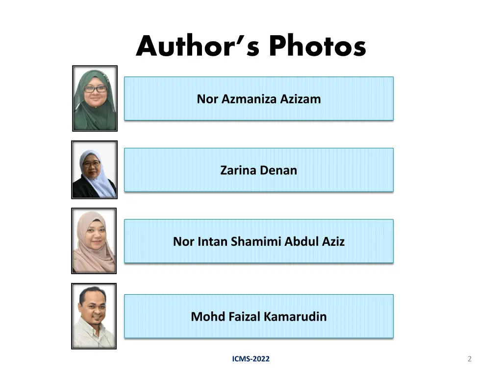 author s photos