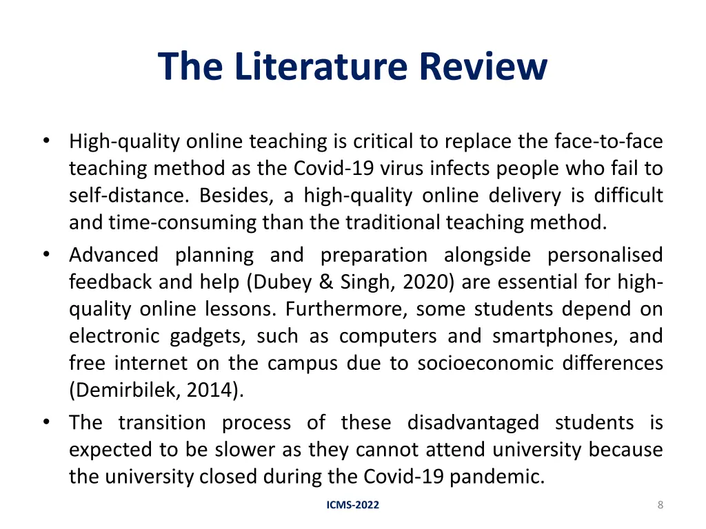 the literature review 1