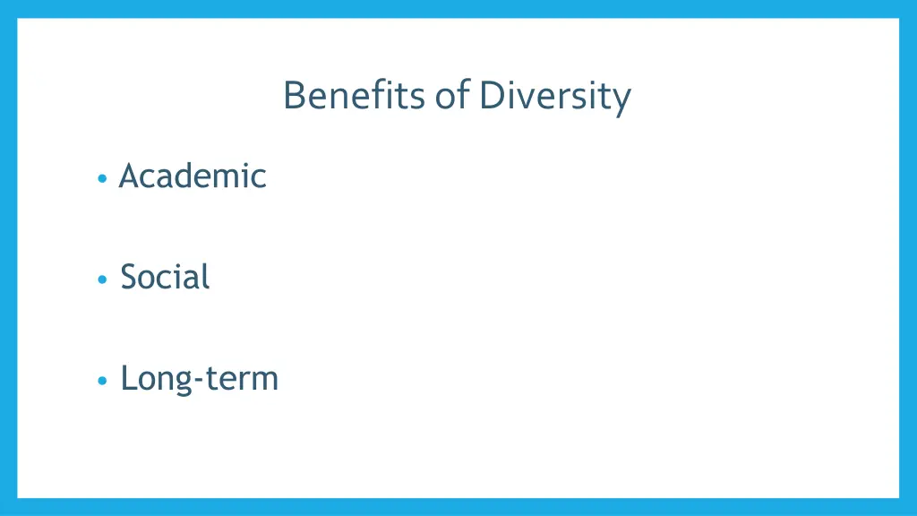 benefits of diversity