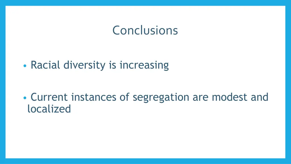 conclusions