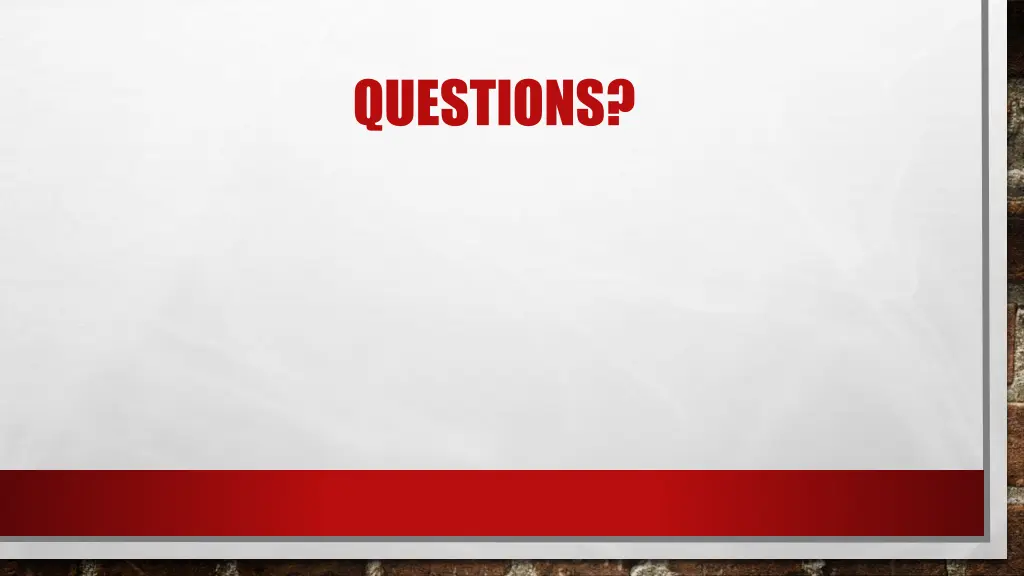 questions