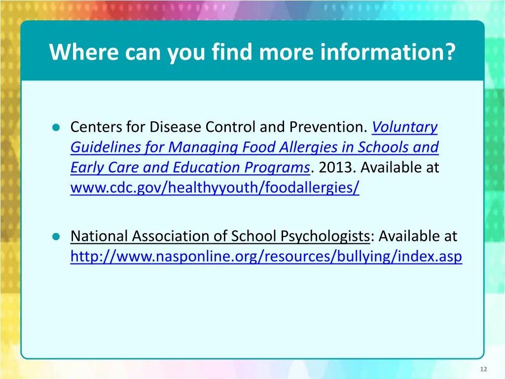 where can you find more information