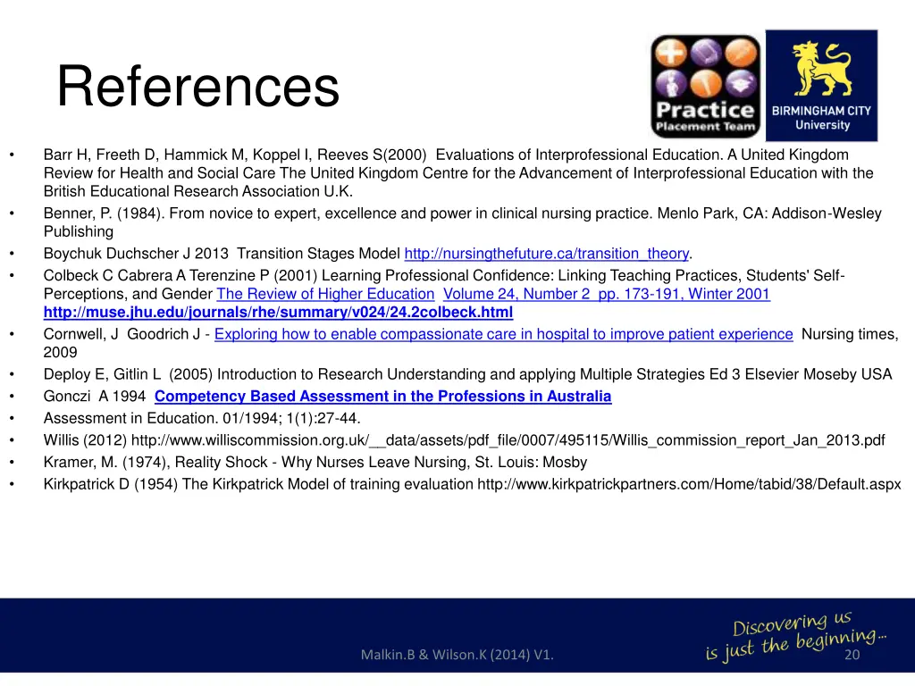 references