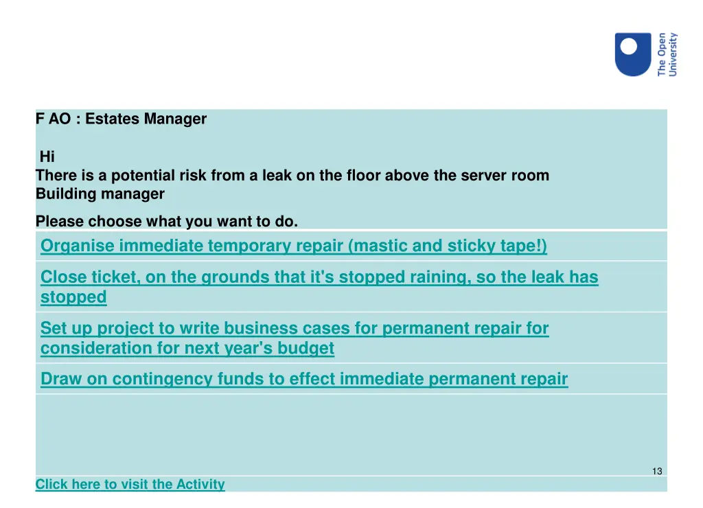 f ao estates manager