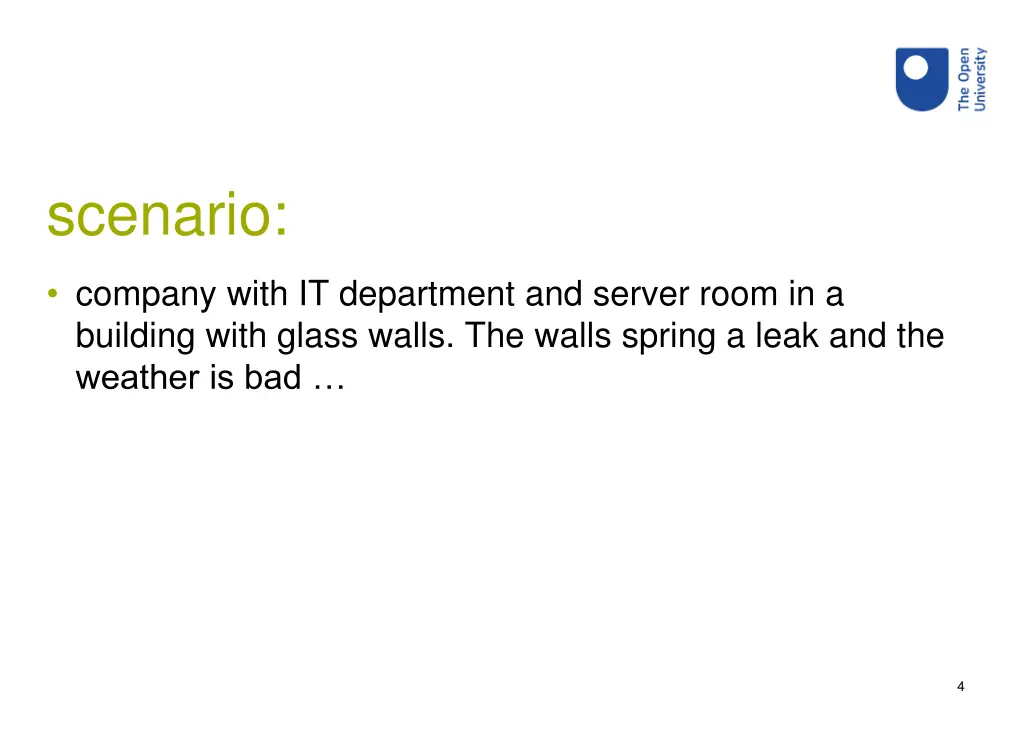scenario