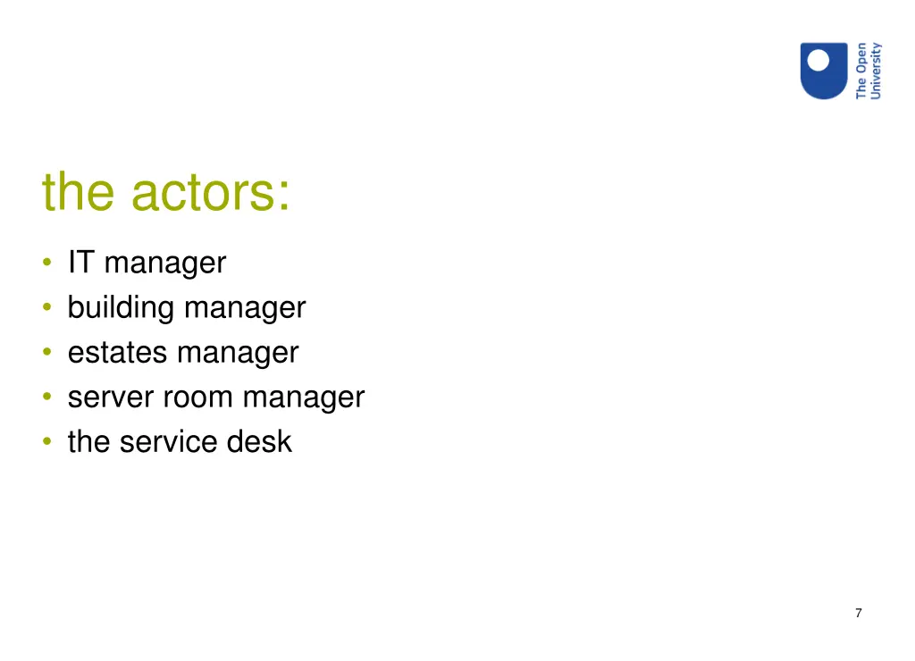 the actors