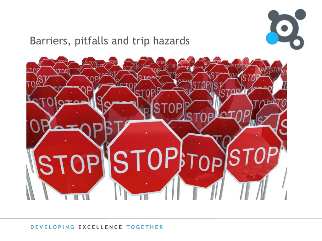 barriers pitfalls and trip hazards