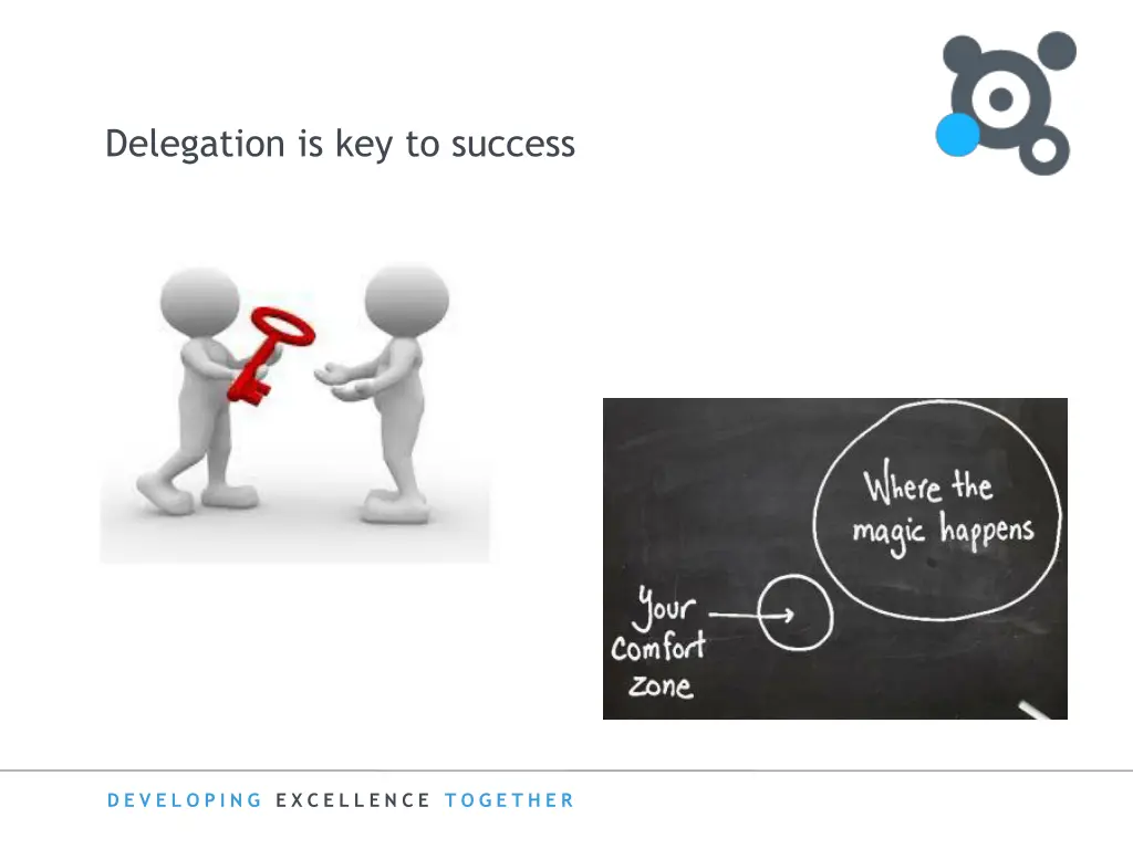 delegation is key to success