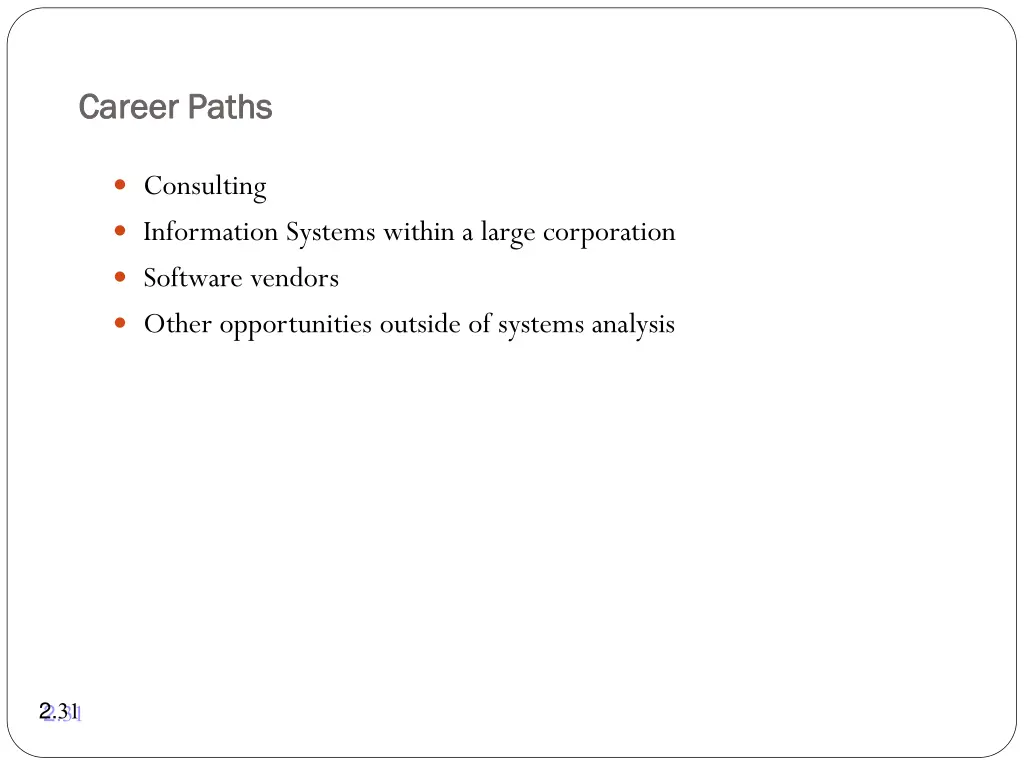 career paths career paths