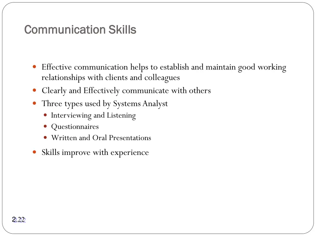 communication skills communication skills
