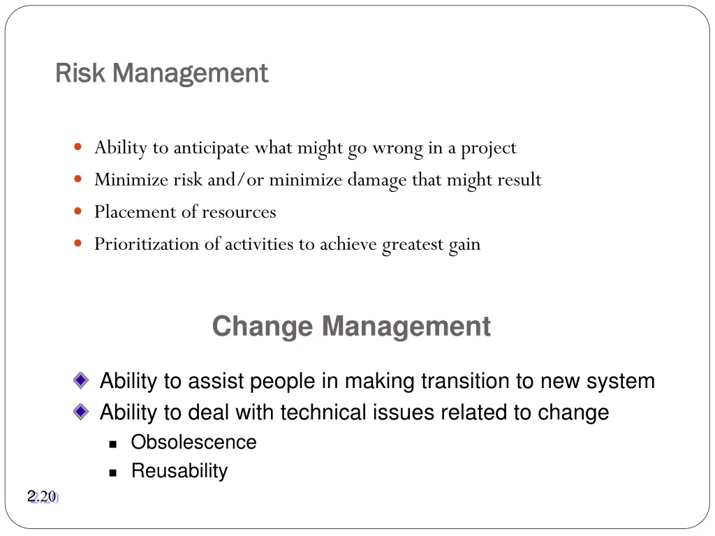 risk management risk management