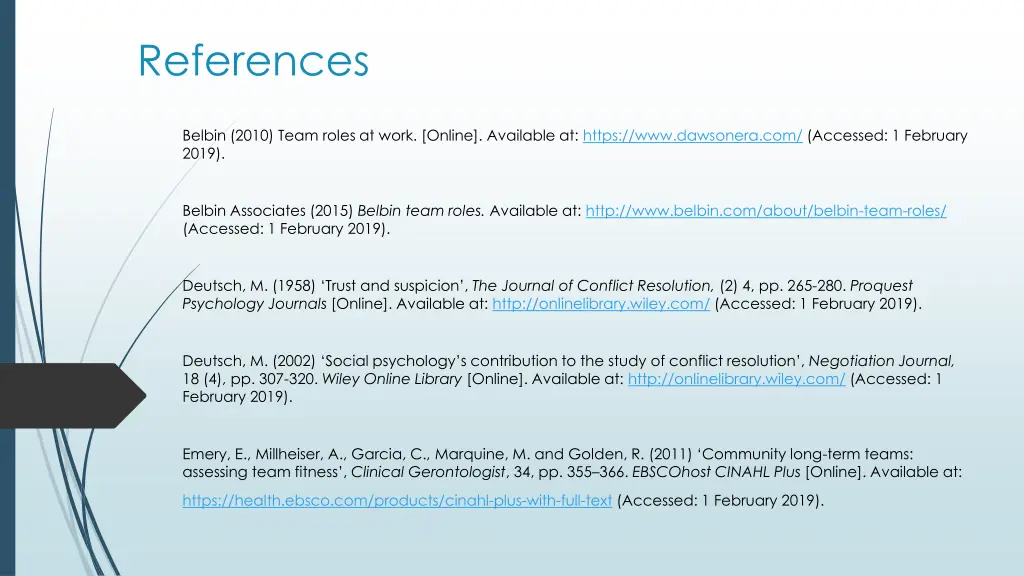 references
