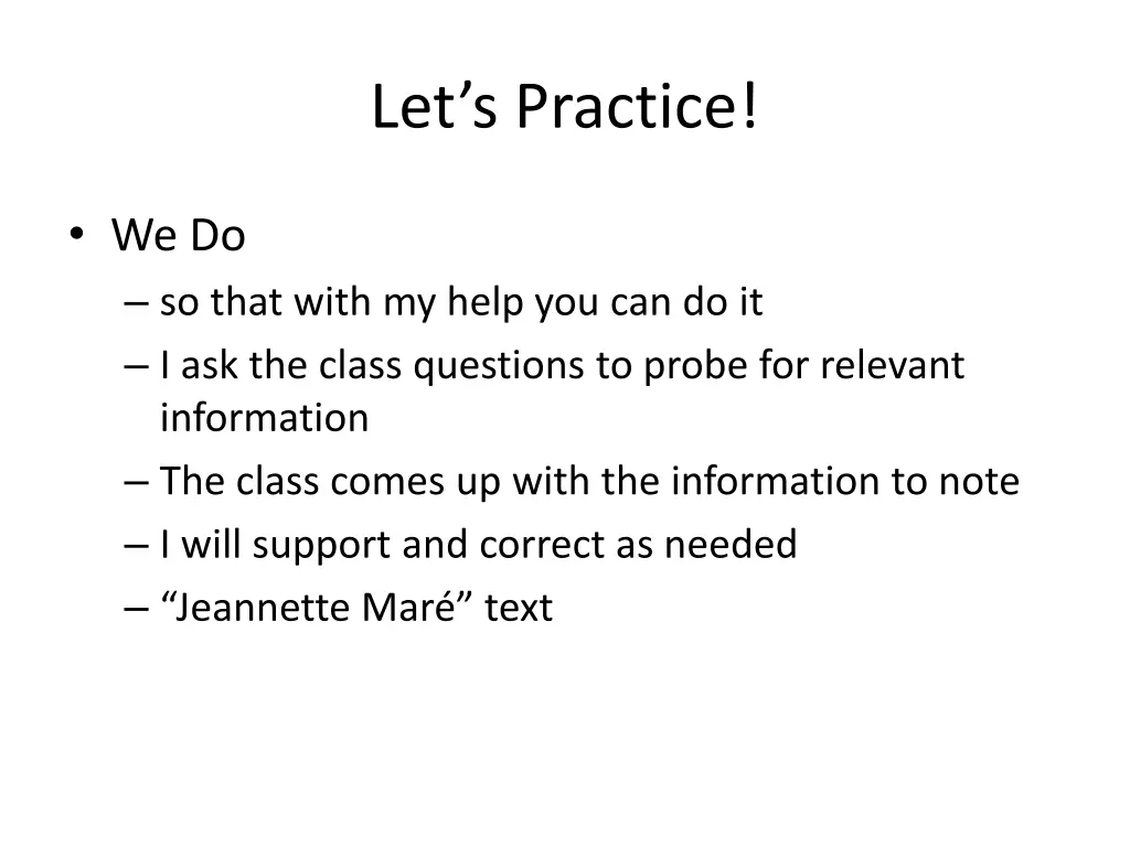 let s practice 1