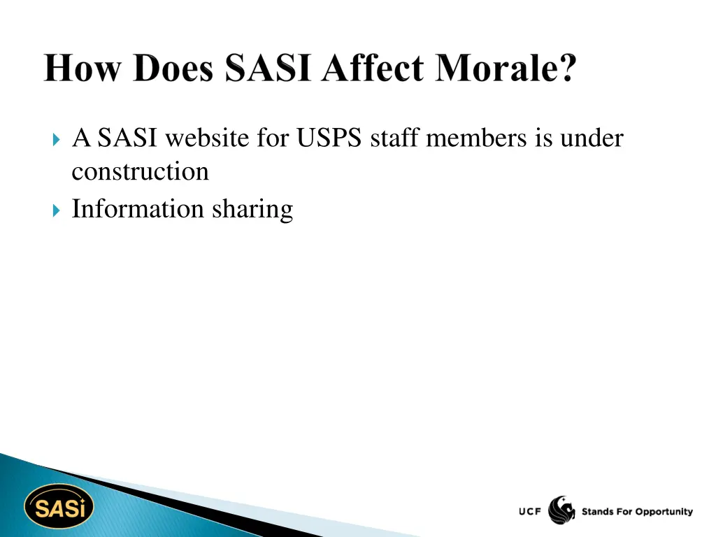 a sasi website for usps staff members is under