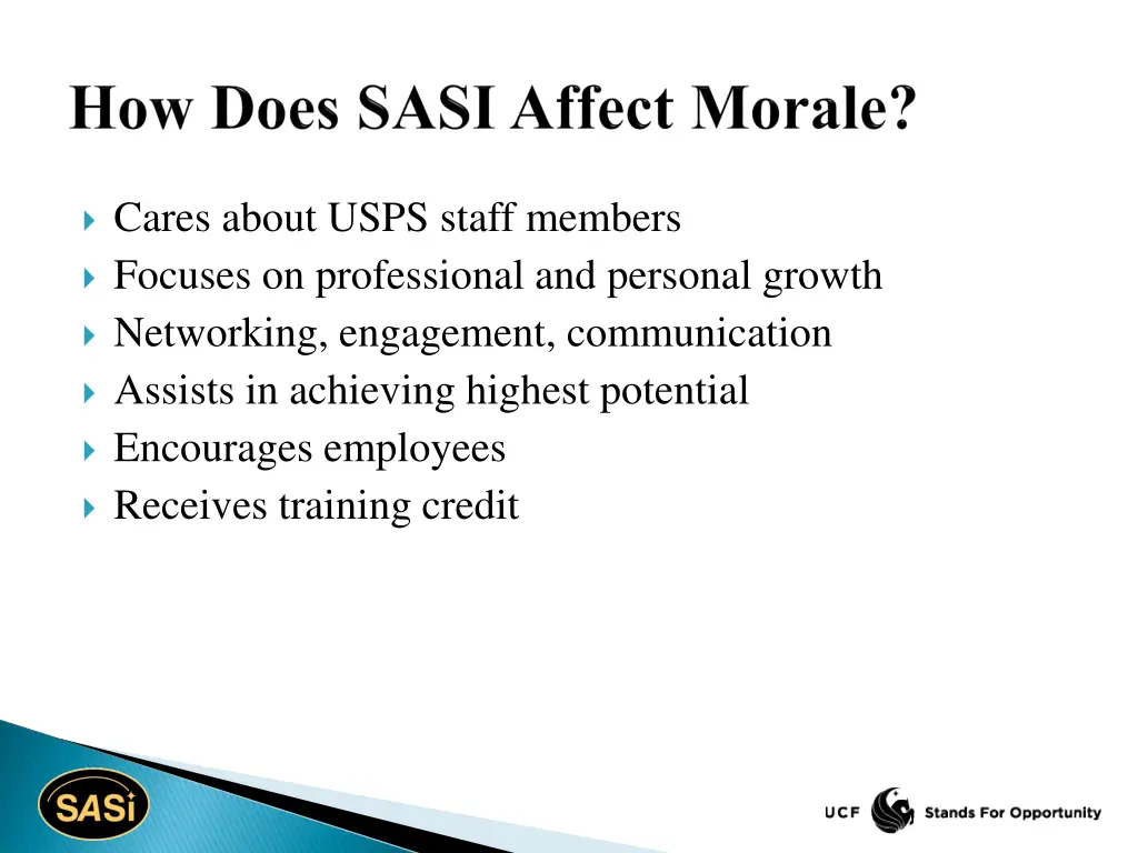 cares about usps staff members focuses