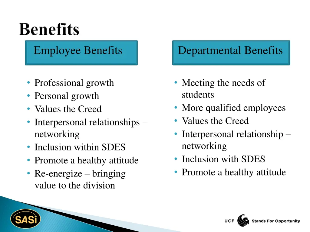 employee benefits