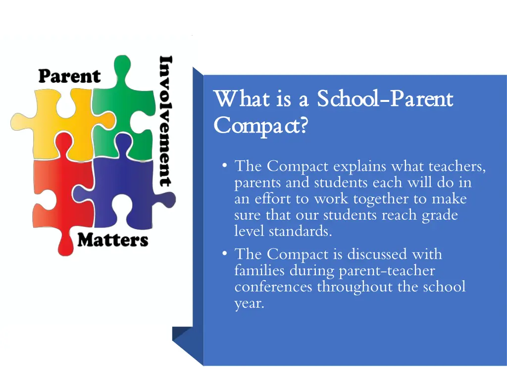 what is a school what is a school parent compact
