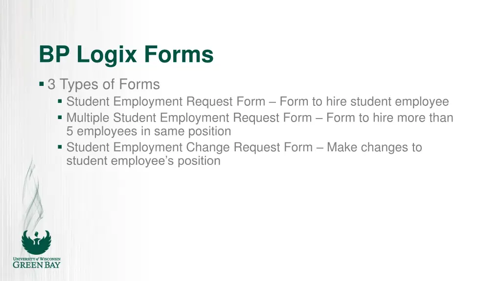 bp logix forms