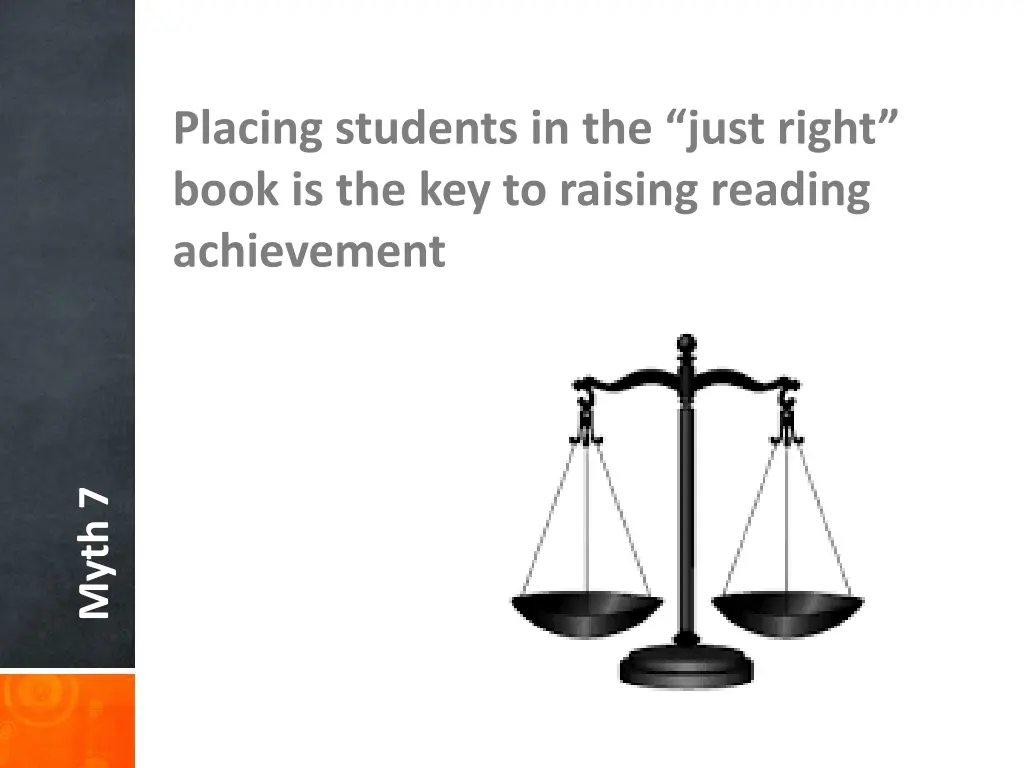 placing students in the just right book