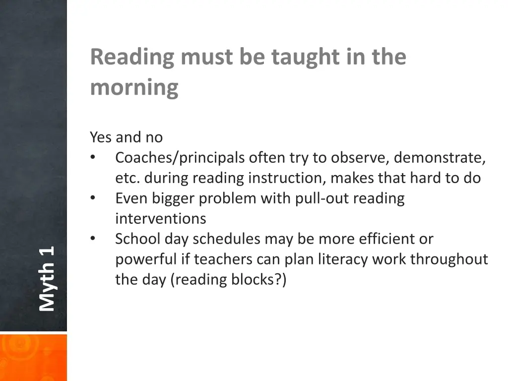 reading must be taught in the morning 5