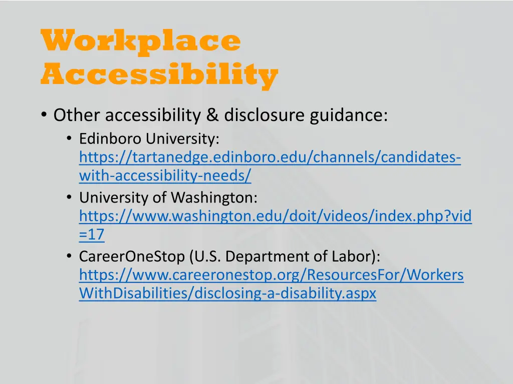 workplace accessibility 2