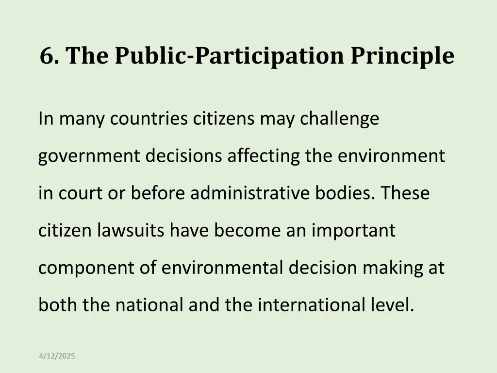 6 the public participation principle 1