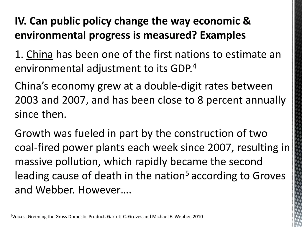 iv can public policy change the way economic