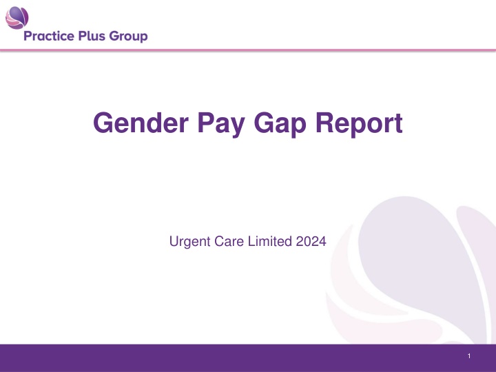 gender pay gap report