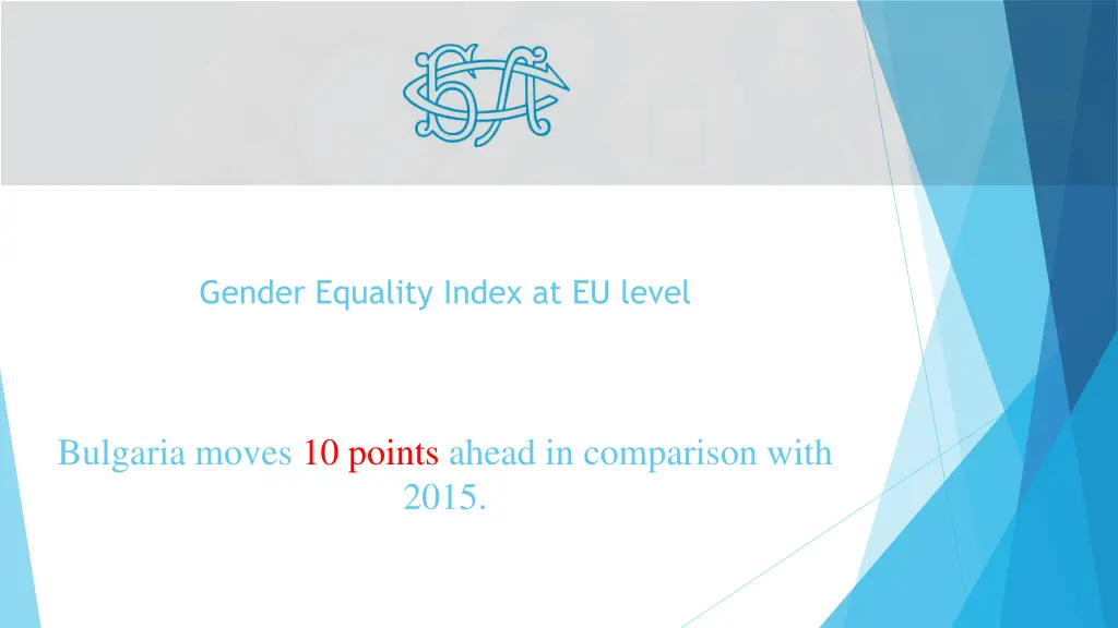 gender equality index at eu level