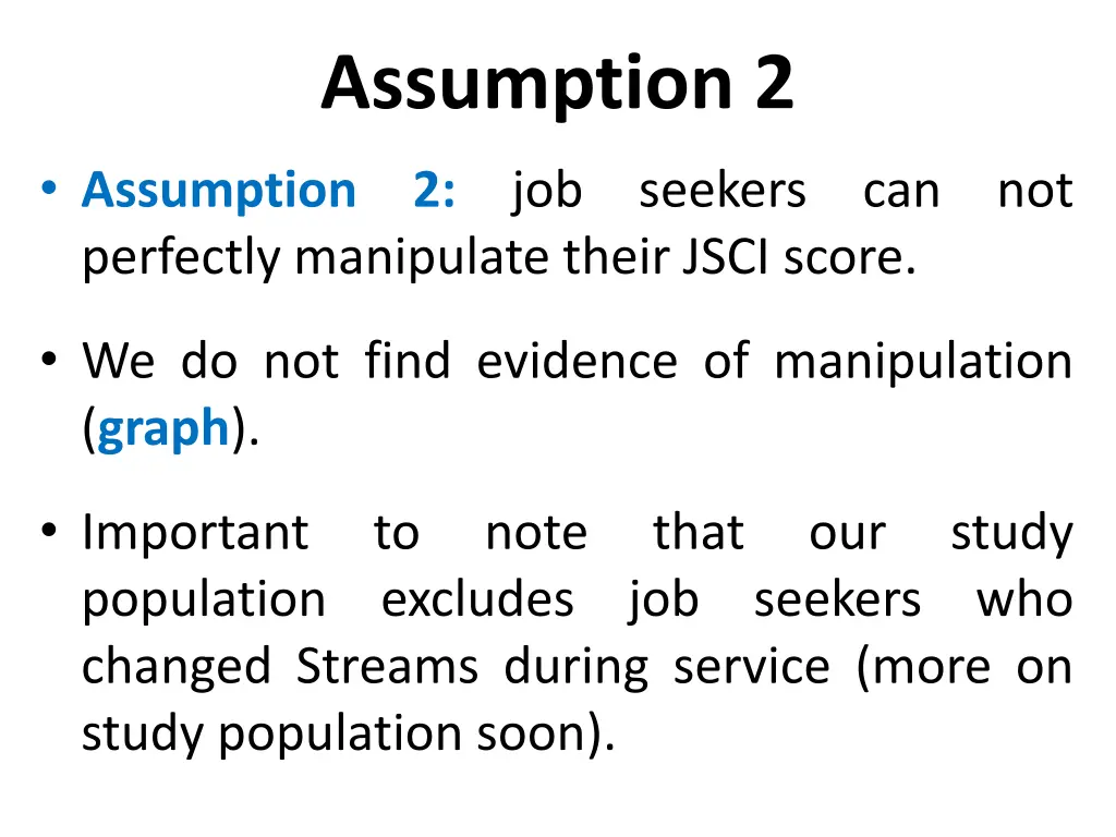 assumption 2